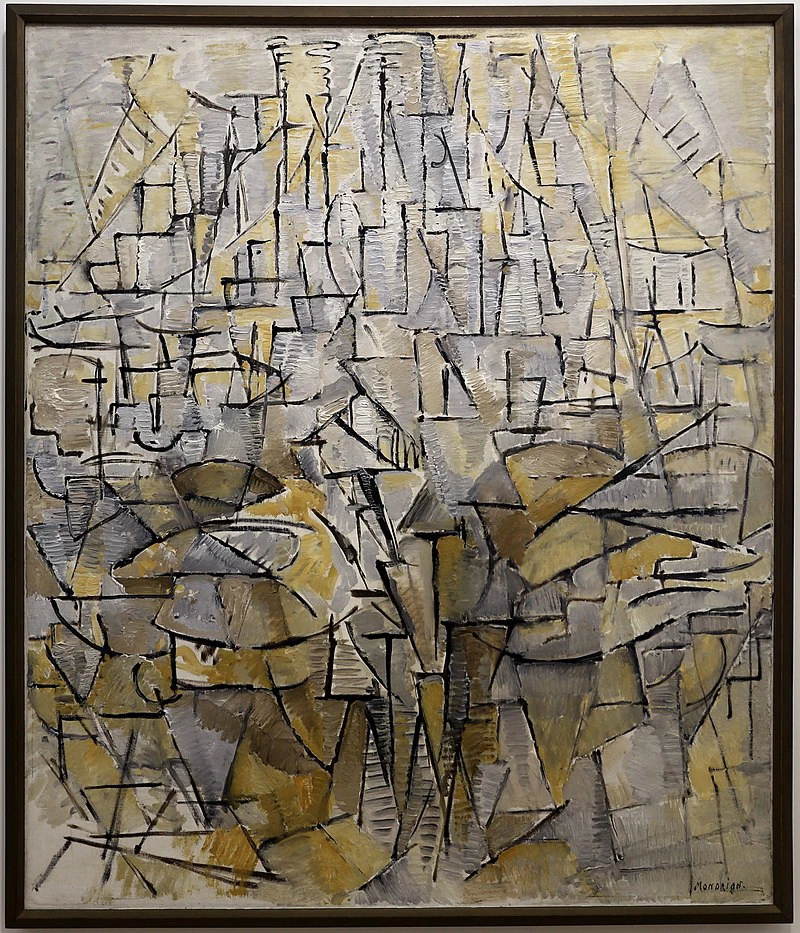 Composizione con albero VIII - Gemeentemuseum Den Haag